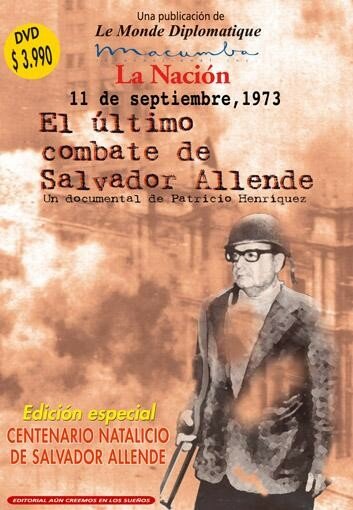 Смотреть 11 de septiembre de 1973. El último combate de Salvador Allende (1998) на шдрезка