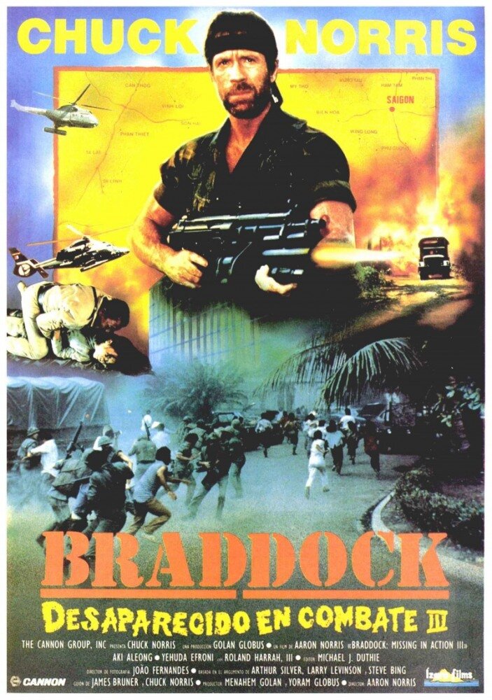 Смотреть Брэддок: Без вести пропавшие 3 (1988) на шдрезка