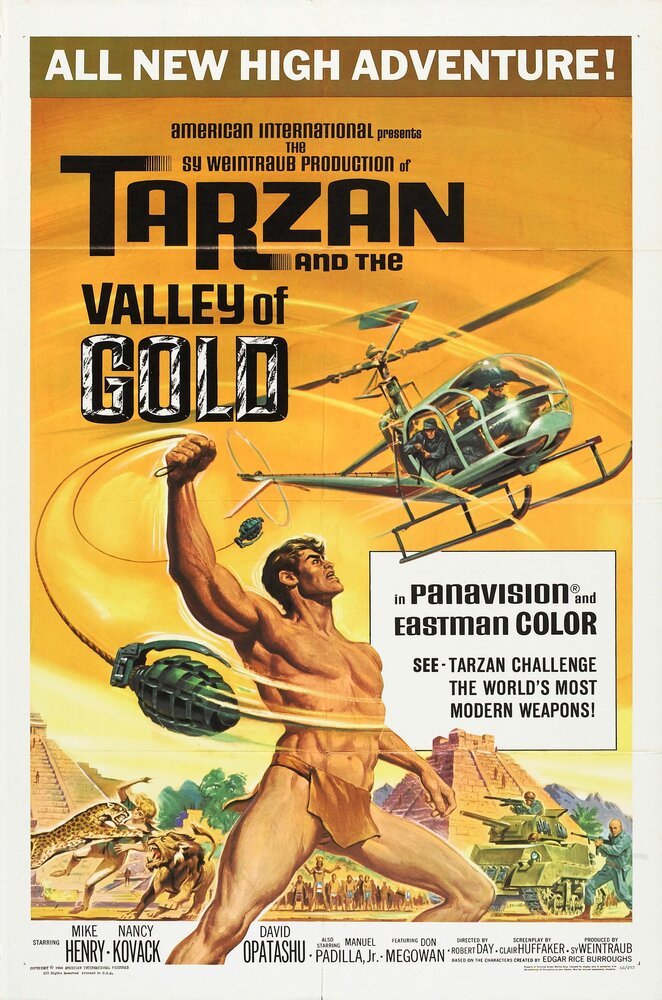 Смотреть Тарзан и Золотая долина (1966) на шдрезка