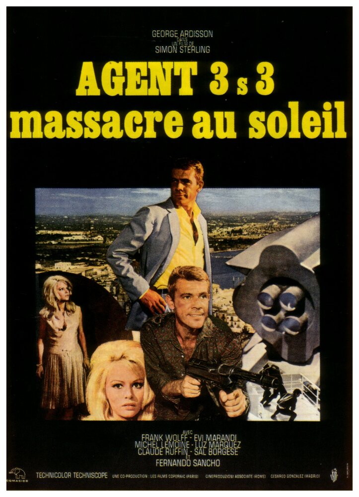 Смотреть Агент 3S3, бойня под солнцем (1966) на шдрезка