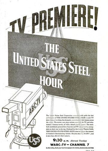 Смотреть Час «Юнайтед Стейтс Стил» (1953) онлайн в Хдрезка качестве 720p