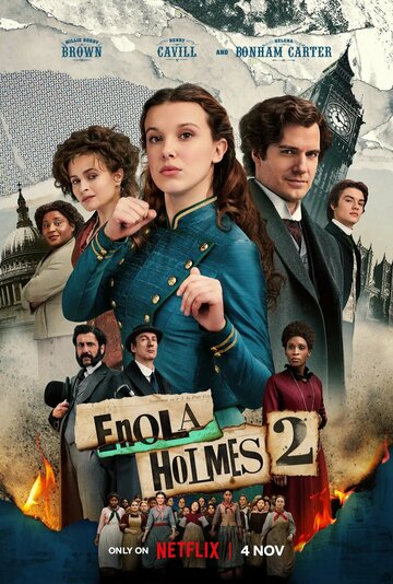 Cмотреть Энола Холмс 2 (2022) онлайн в Хдрезка качестве 720p