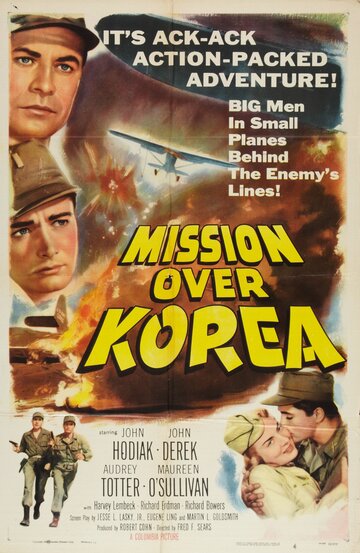 Cмотреть Mission Over Korea (1953) онлайн в Хдрезка качестве 720p