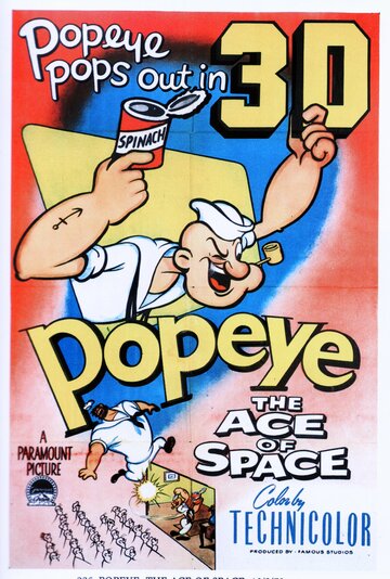 Смотреть Popeye, the Ace of Space (1953) онлайн в HD качестве 720p