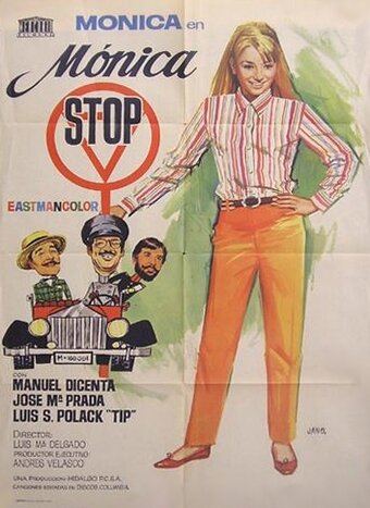 Cмотреть Mónica Stop (1967) онлайн в Хдрезка качестве 720p