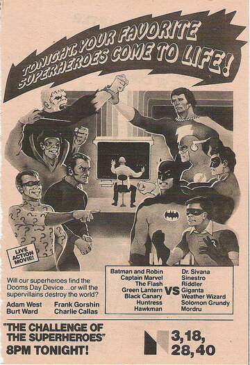 Смотреть Легенды супергероев (1979) онлайн в Хдрезка качестве 720p
