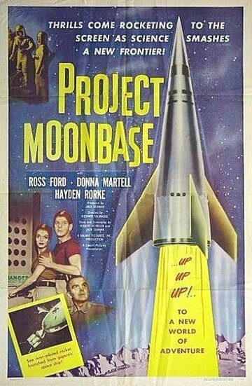 Cмотреть Проект «Лунная база» (1953) онлайн в Хдрезка качестве 720p