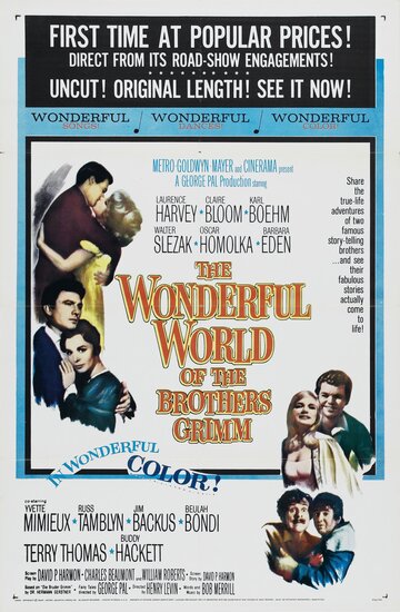 Смотреть Чудесный мир братьев Гримм (1962) онлайн в HD качестве 720p