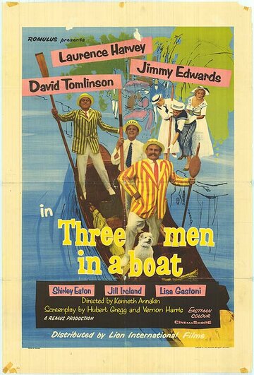 Смотреть Трое в лодке, не считая собаки (1956) онлайн в HD качестве 720p